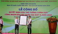 Oc Eo culture's statue in An Giang recognised as national treasure