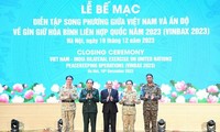 Vietnam, India wrap up joint peacekeeping exercise