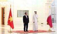 Official welcome ceremony held for Vietnamese PM in Doha