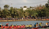 Boat race tournament held in Krong Ana district, Dak Lak province