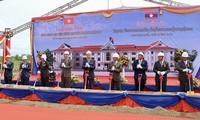 Công trình Học viện Chính trị CAND Lào là biểu tượng của tình đoàn kết đặc biệt Việt Nam - Lào