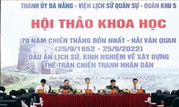 Hội thảo khoa học “70 năm chiến thắng Đồn Nhất-Hải Vân quan” 