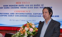 Chương trình giáo dục mầm non mới sẽ theo hướng tiếp cận năng lực trẻ