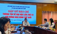 Hôm nay, khai mạc Đại hội lần thứ 22 Hội đồng Hòa bình thế giới tại Hà Nội