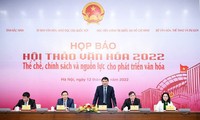 Ngày 17/12 diễn ra hội thảo văn hóa năm 2022