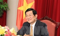 President Truong Tan Sang begins a visit to Laos 