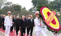 Leaders pay tribute to President Ho Chi Minh on Party’s founding anniversary