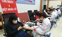 More than 350 blood units collected in Hanoi