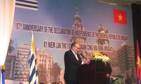 Celebran en Hanoi al 187 aniversario del Día Nacional de Uruguay