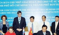 Vietnam y Holanda refuerzan cooperación en cambio de clima