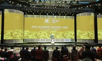 El presidente vietnamita ofrece una recepción a los líderes participantes en la Cumbre del APEC