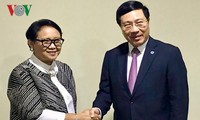 Vietnam e Indonesia por elevar su comercio a 10 mil millones de dólares en 2020