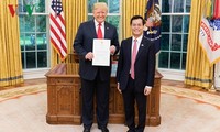 Donald Trump aprecia progresos en la asociación integral con Vietnam 