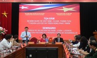 Revisan los logros de los nexos de solidaridad y amistad Vietnam-Cuba