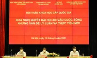 Celebran seminario sobre la puesta en práctica la Resolución del XIII Congreso del Partido Comunista de Vietnam