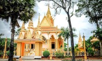 La pagoda Phono Don, una joya arquitectónica del pueblo jemer en Tra Vinh