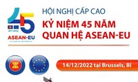 Vietnam promueve cooperación entre la ASEAN y la UE para el desarrollo mutuo