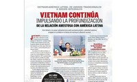 Relaciones entre Vietnam y América Latina se originan de la aspiración a la independencia y libertad