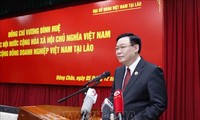 Vietnam y Laos deben crear un avance económico para el desarrollo, afirma Vuong Dinh Hue