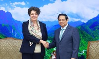 Premier vietnamita recibe a la nueva embajadora alemana