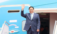 Premier vietnamita parte de Hanói rumbo a China para Cumbre de Cooperación de Subregión del Gran Mekong