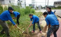 เยาวชนสำนักงานส่วนกลางร่วมแรงร่วมใจสร้างสรรค์ชนบทใหม่และปฏิบัติงานตอบแทนบุญคุณ