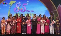 พิธีฉลองครบรอบ  85 ปีวันก่อตั้งสมาพันธ์สตรีเวียดนาม