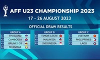 เวียดนามอยู่กลุ่ม C ของการแข่งขันฟุตบอล AFF U23 ปี 2023