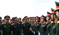 การฝึกซ้อมของกองกำลังติดอาวุธที่เข้าร่วมขบวนพาเหรด A80