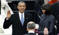 US President Obama sworn in for second term