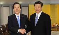 Japan’s NKP leader visits China to mend ties