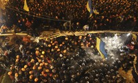 Ukraine rejects accusation of violent crackdown on protesters