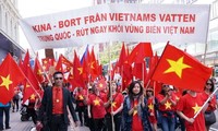 Vietnamese in Sweden continue protesting China’s act in East Sea