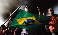 Brazil homeless workers protest in World Cup host city