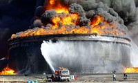 Libyan planes bomb Greek oil tanker