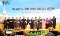 Senior Officials’ Meetings of ASEAN +3, East Asia open in Laos