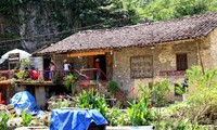 Rock stilt houses of Tay ethnic people in Cao Bang province