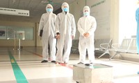 Vietnam launches disinfection robot