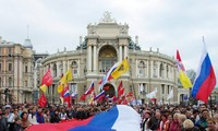 Lage der Demonstrationen im Osten der Ukraine ist weiterhin kompliziert