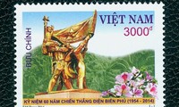 Veröffentlichung einer Briefmarkenserie über Dien Bien Phu Sieg