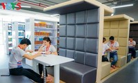 Hightech-Bibliothek bringt den Studenten Motivation