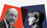 Deutsche Wahlberechtigte beginnen die Abstimmung für Bundestagswahl 2017