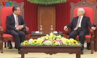 KPV-Generalsekretär Nguyen Phu Trong empfängt den chinesischen Außenminister Wang Yi