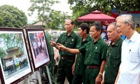 Ausstellung für Landkarten und Dokumente über Inselgruppen Truong Sa und Hoang Sa in Thai Nguyen