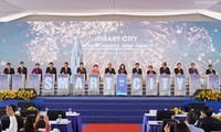 Spatenstich des Projekts zum Bau von Smart-Stadt in Dong Anh 