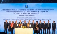 Vietnam exportiert erste Milchprodukte nach China