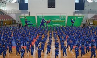 Turnier der vietnamesischen Kampfkunst Vovinam in Ho Chi Minh Stadt