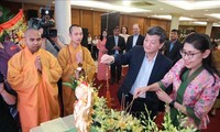 Freundschaftstreffen in Hanoi zum traditionellen Neujahrsfest einiger Länder in Asien