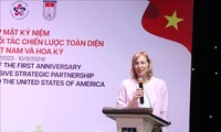 Treffen zum 1. Jahrestag der Aufnahme umfassender strategischer Partnerschaft zwischen Vietnam und den USA 