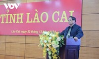 Premierminister Pham Minh Chinh tagt mit der Parteileitung der Provinz Lao Cai